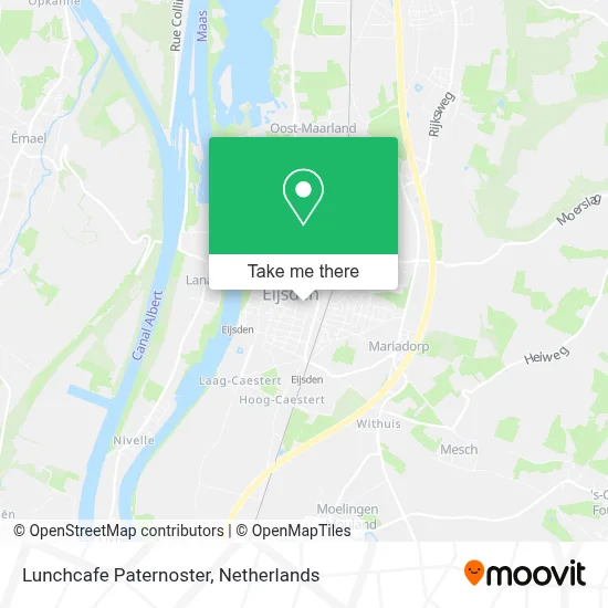Lunchcafe Paternoster map