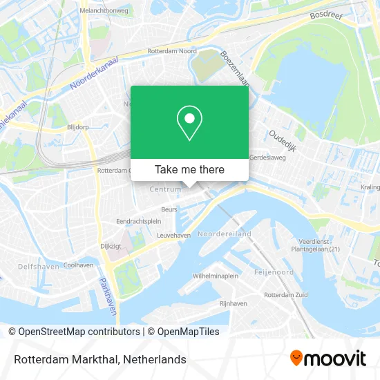 Rotterdam Markthal map