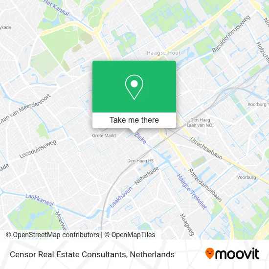 Censor Real Estate Consultants map