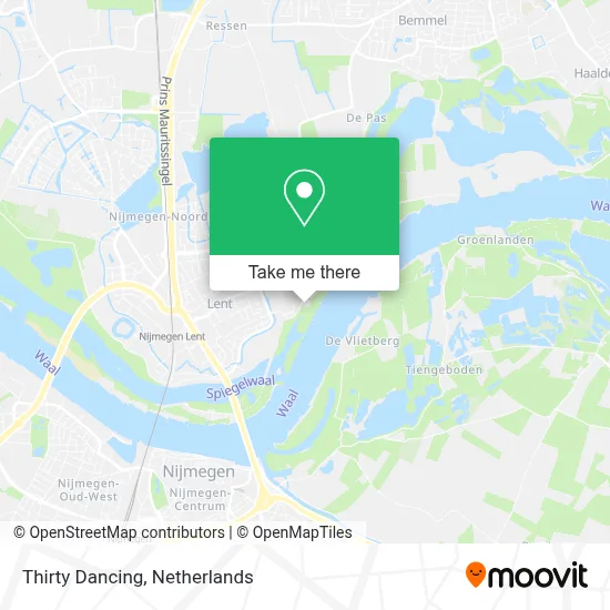 Thirty Dancing map