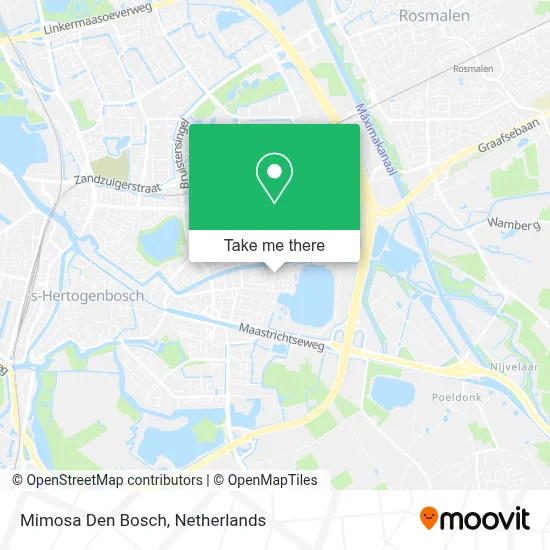 Mimosa Den Bosch map
