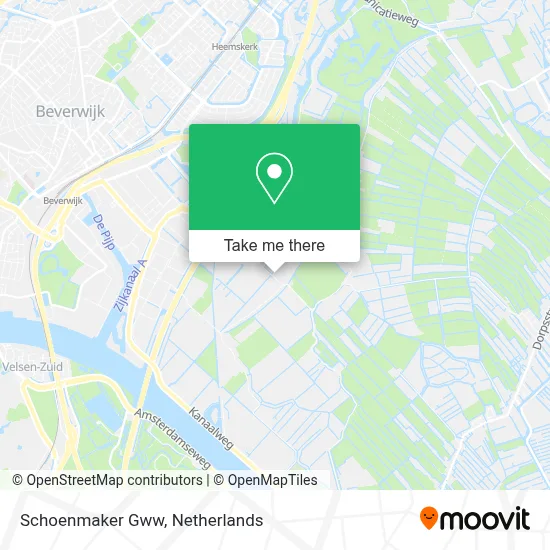 Schoenmaker Gww map