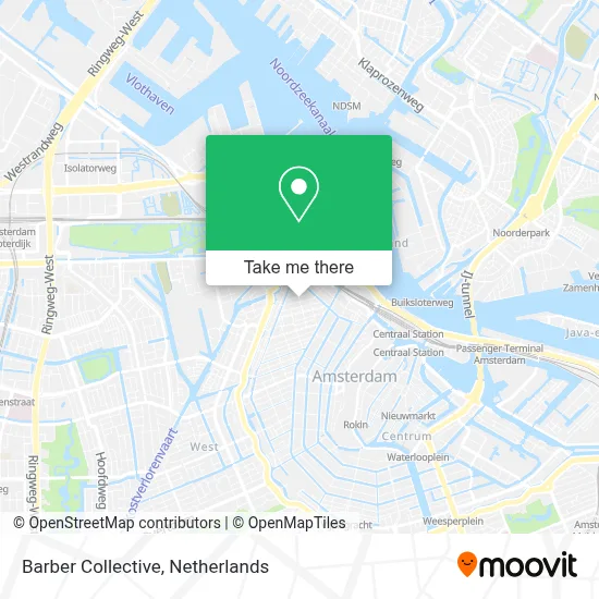 Barber Collective map