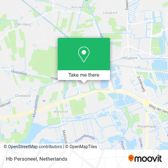 Hb Personeel map