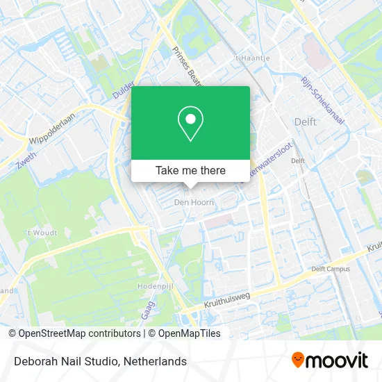 Nagelstudio Deborah map