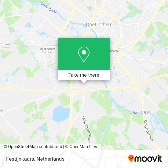 Festijnkaars map