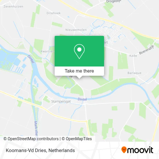 Koomans-Vd Dries map