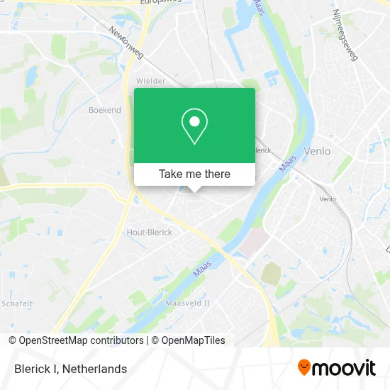 Blerick I map