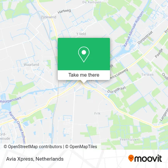 Avia Xpress map