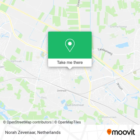 Norah Zevenaar map