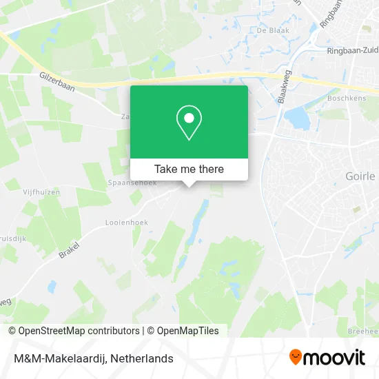 M&M-Makelaardij map