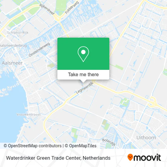 Waterdrinker Green Trade Center map