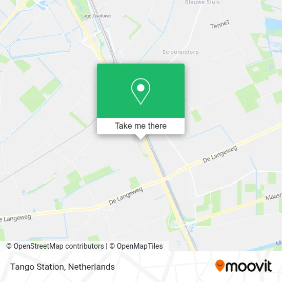 Tango Station map