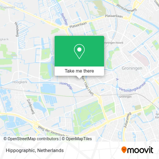 Hippographic map