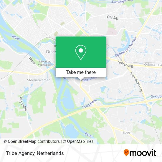 Tribe Agency map