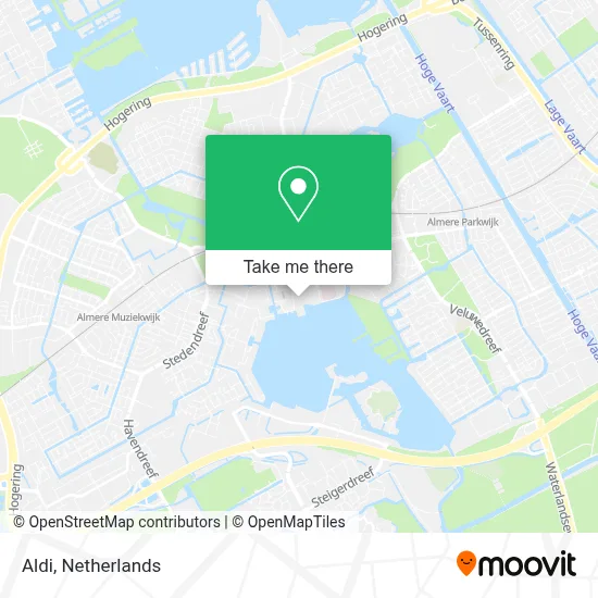Aldi map