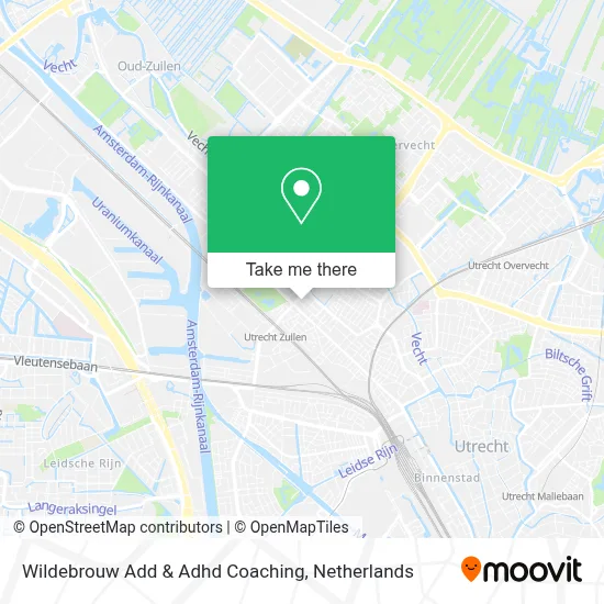 Wildebrouw Add & Adhd Coaching map