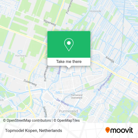 Topmodel Kopen map