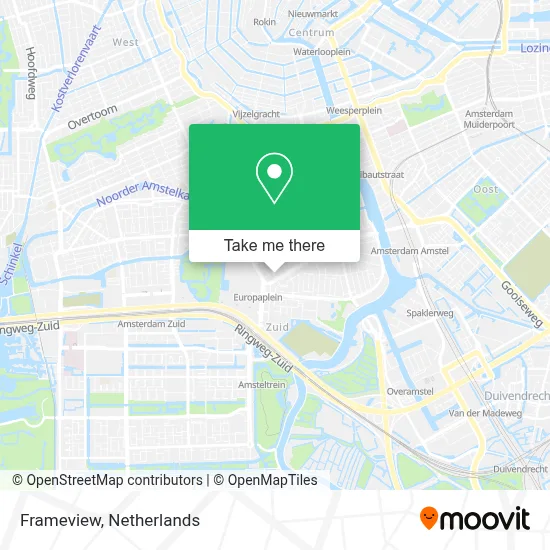 Frameview map