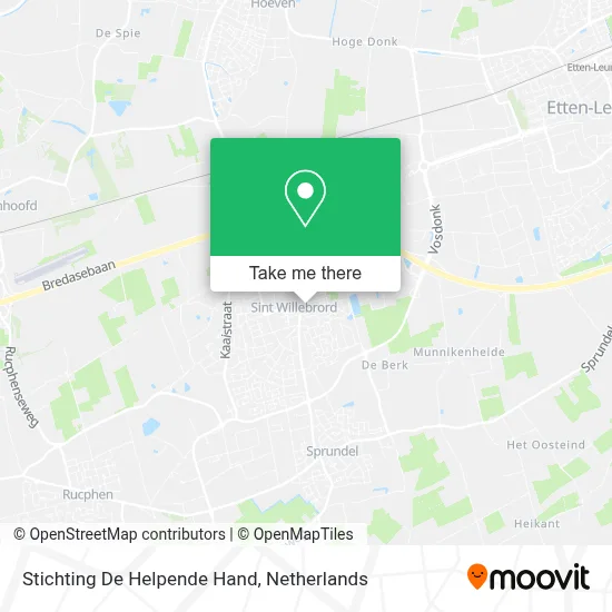 Stichting De Helpende Hand map