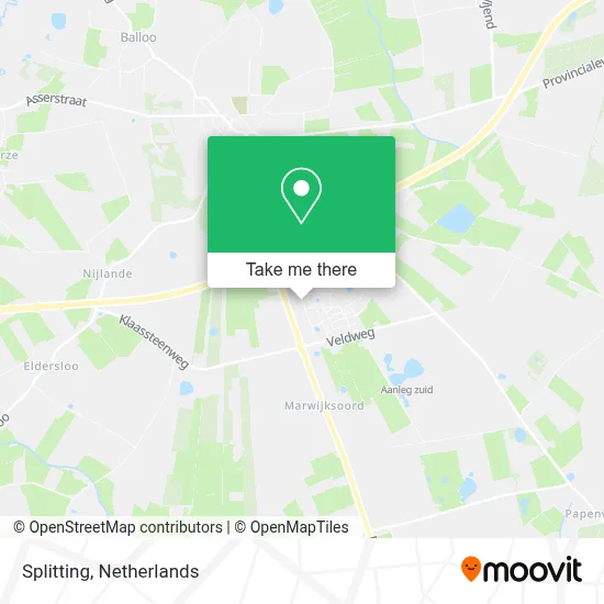 Splitting map