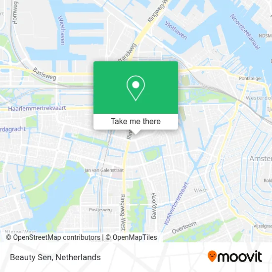 Beauty Sen map