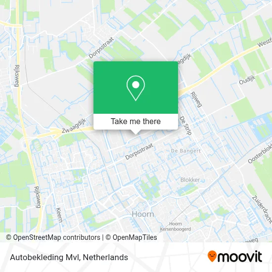 Autobekleding Mvl map