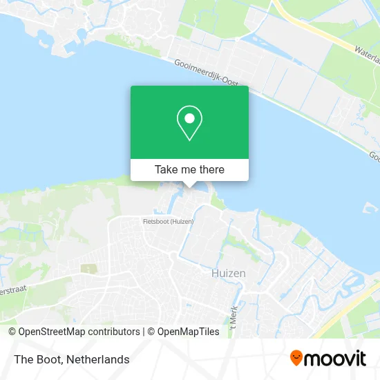 De Boot map