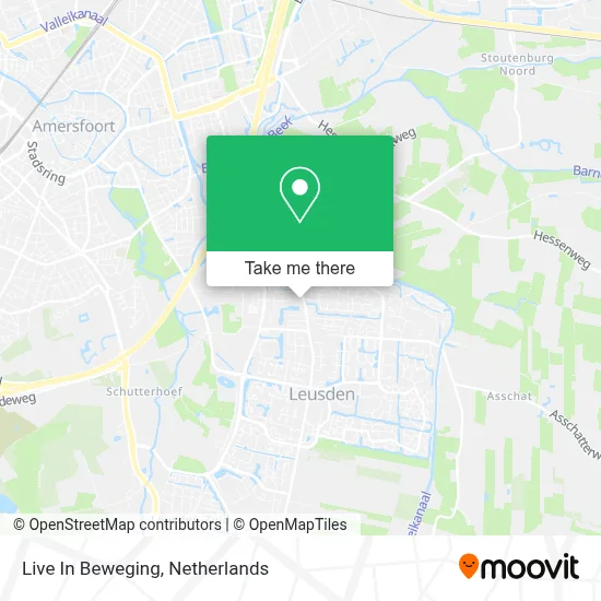 Live In Beweging map