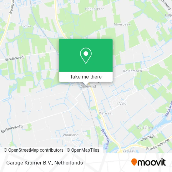 Garage Kramer B.V. map
