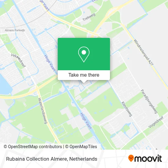 Rubaina Collection Almere map