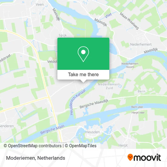 Moderiemen map