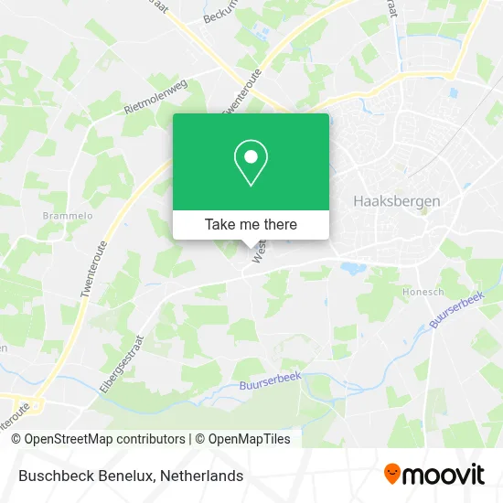 Buschbeck Benelux map