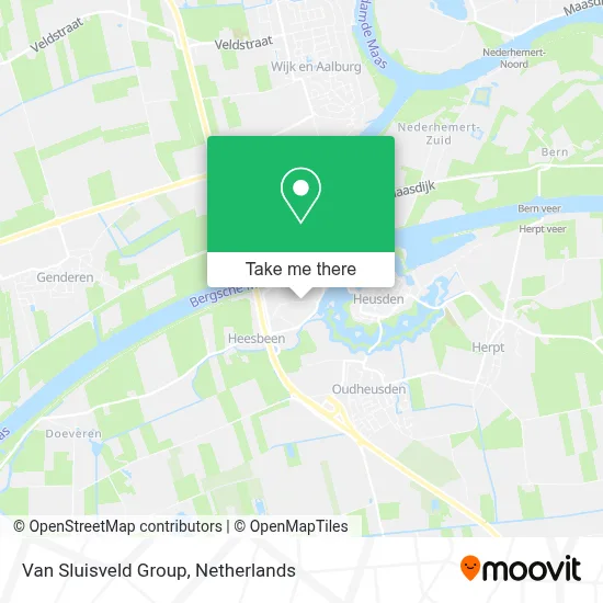 Van Sluisveld Group map