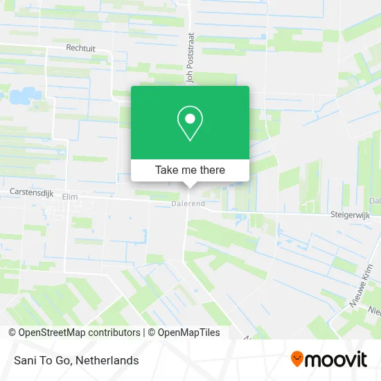 Sani To Go map