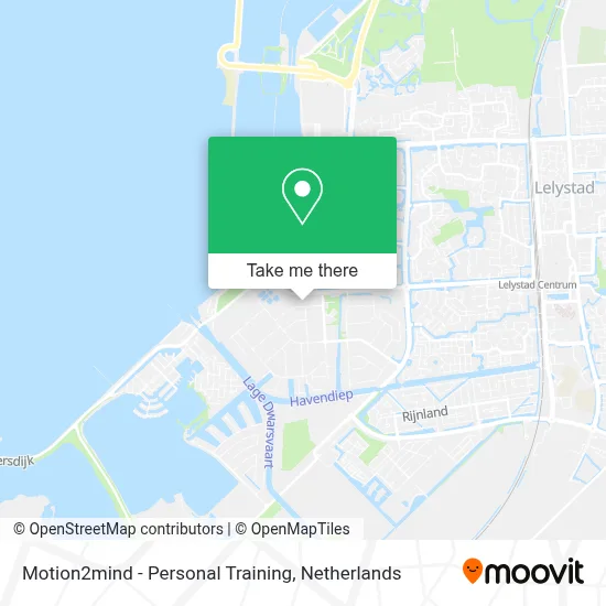 Motion2mind - Personal Training map