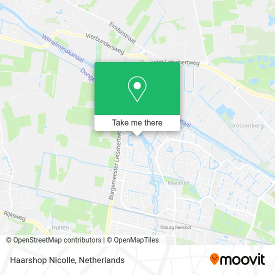 Haarshop Nicolle map