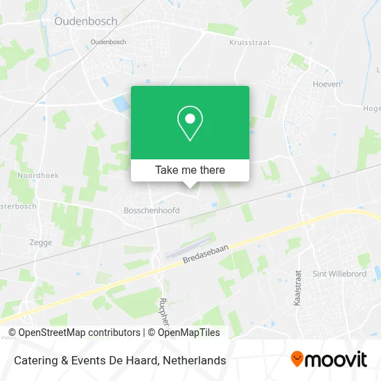 Catering & Events De Haard map