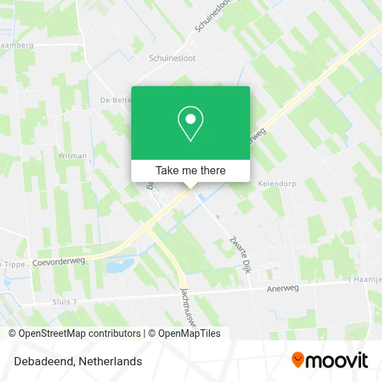 Debadeend Karte