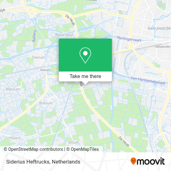 Siderius Heftrucks map