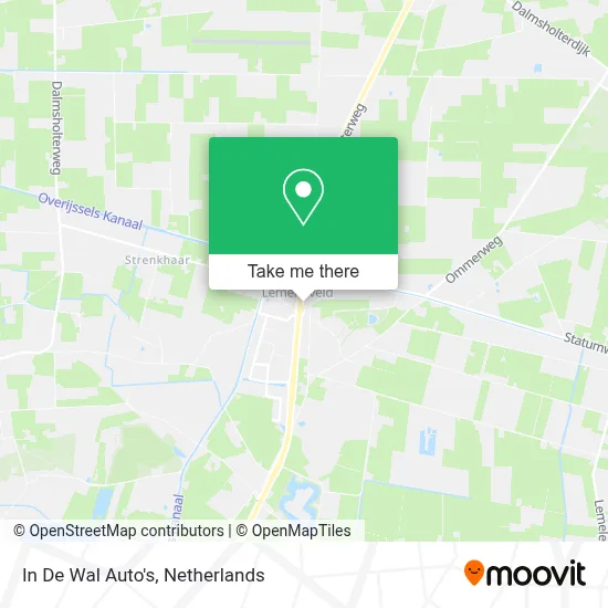 In De Wal Auto's map
