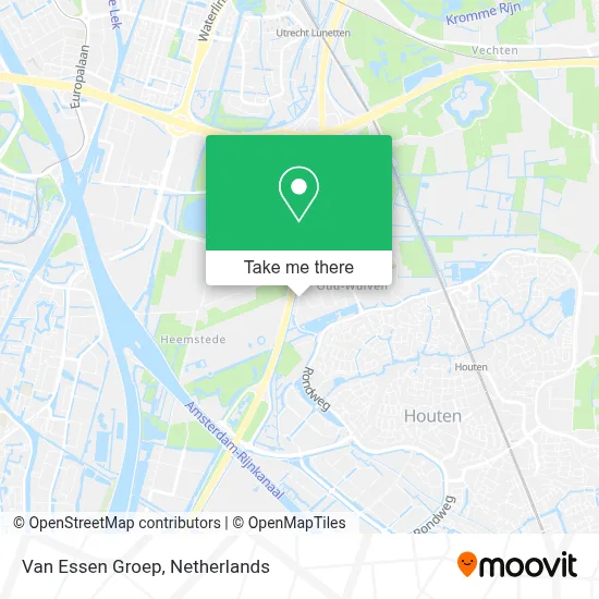 Van Essen Groep map