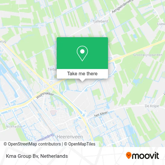 Kma Group Bv map