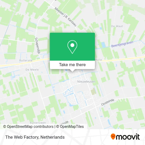De Webfabriek map