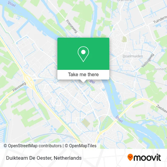 Duikteam De Oester map