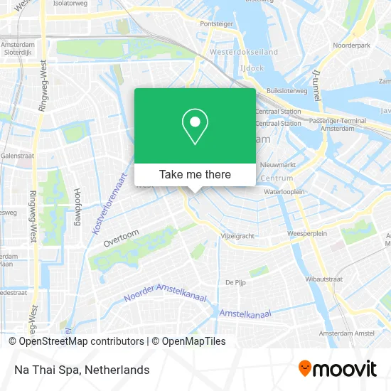 Na Thai Spa map