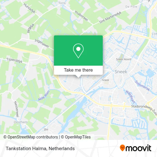 Tankstation Halma map