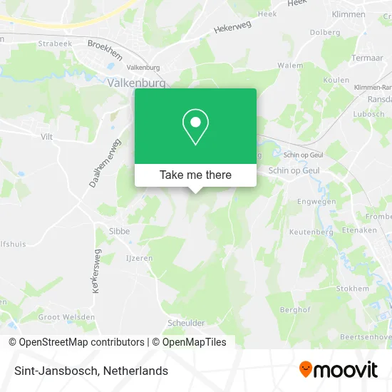 Sint-Jansbosch map