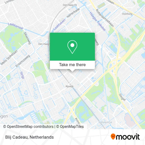 Blij Cadeau map