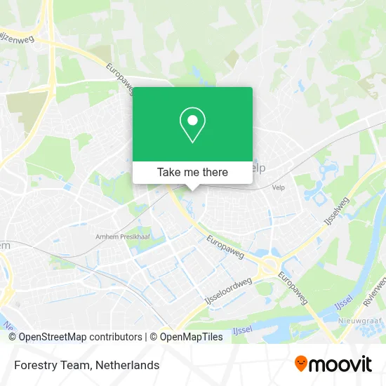 Forestry Team map